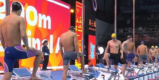 张展硕200米自由泳夺冠，成绩逼近孙杨亚洲纪录